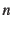 $n$