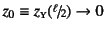 $z_0\equiv z\subsc{y}(\slfrac{\ell}{2})\to 0$