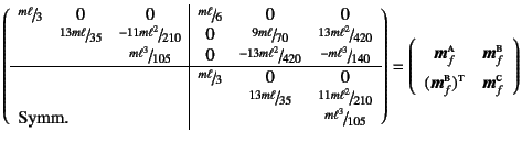 $\displaystyle \renewedcommand{arraystretch}{0.7}
\left(\begin{array}{ccc\vert c...
...\\
(\fat{m}_f\supersc{b})\supersc{t} & \fat{m}_f\supersc{c}
\end{array}\right)$