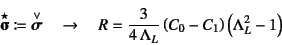 \begin{displaymath}
\objective{\fat{\sigmaup}}\coloneqq\truesdell{\fat{\sigma}}
...
...3}{4 \Lambda_L}\left(C_0-C_1\right)\left(\Lambda_L^2-1\right)
\end{displaymath}